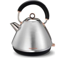 MORPHY RICHARDS Accents 102105 Traditional Kettle - Brushed Stainless Steel & Rose Gold